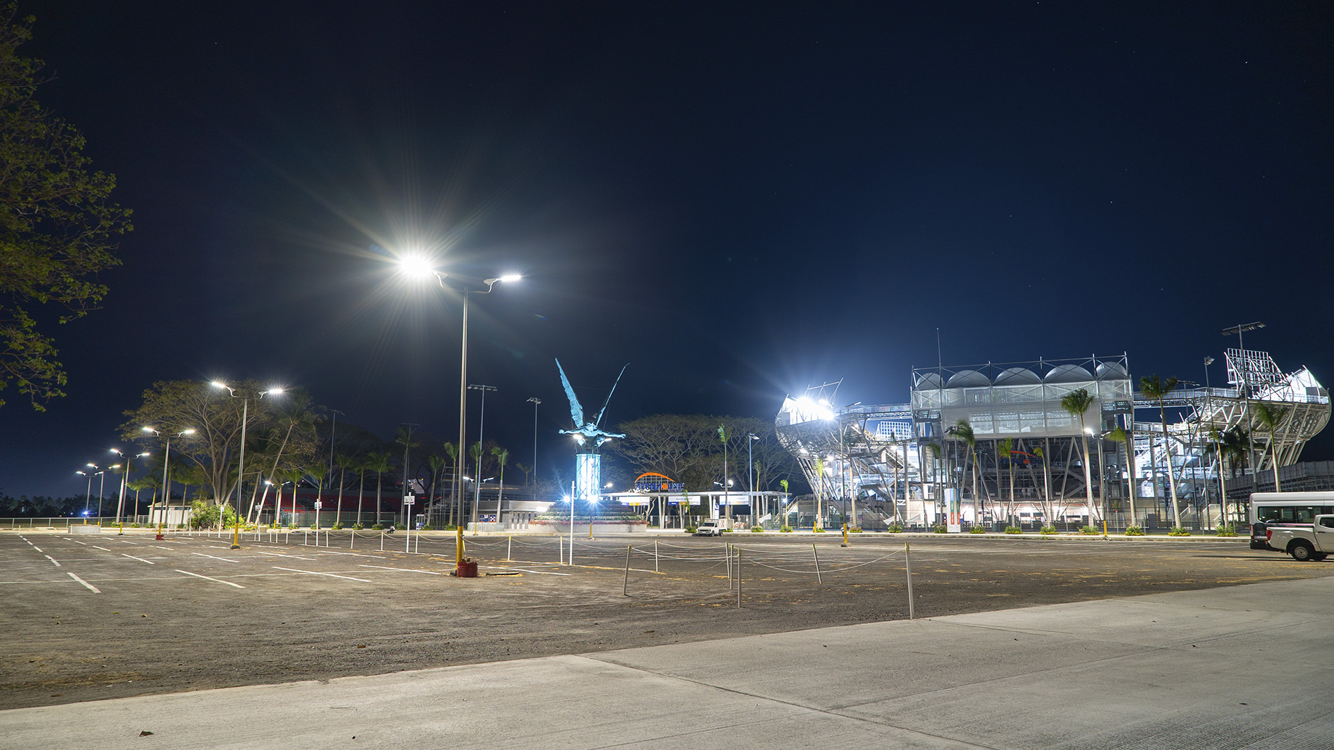 Arena GNP alumbrado sustentable