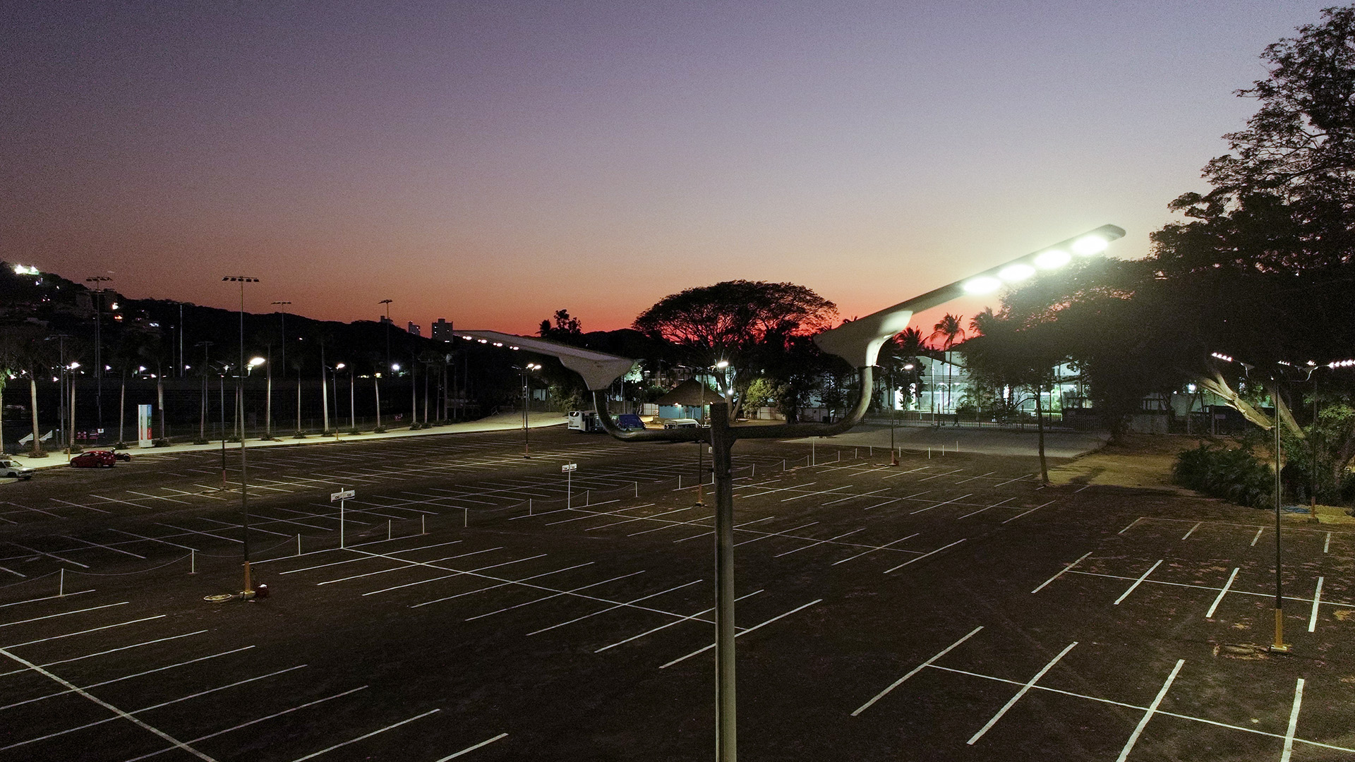 Arena GNP alumbrado sustentable