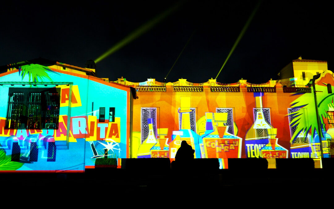 Cuando la luz se convierte en Arte | Videomapping 4K en el Riviera de Ensenada