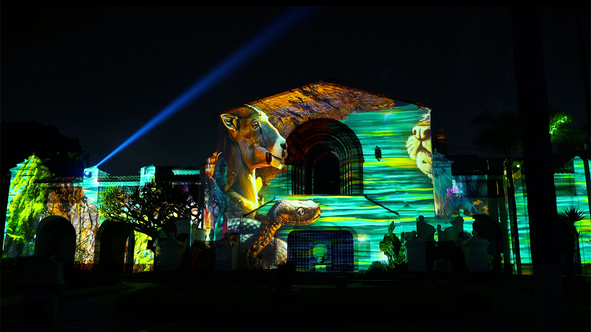 Videomapping Riviera de Ensenada Fundación