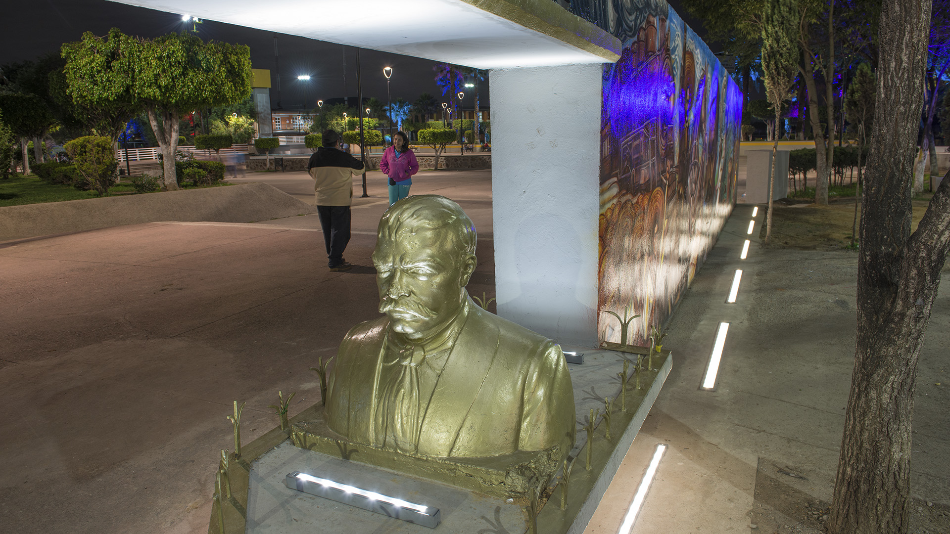 Iluminación ambiental Valle de Chalco