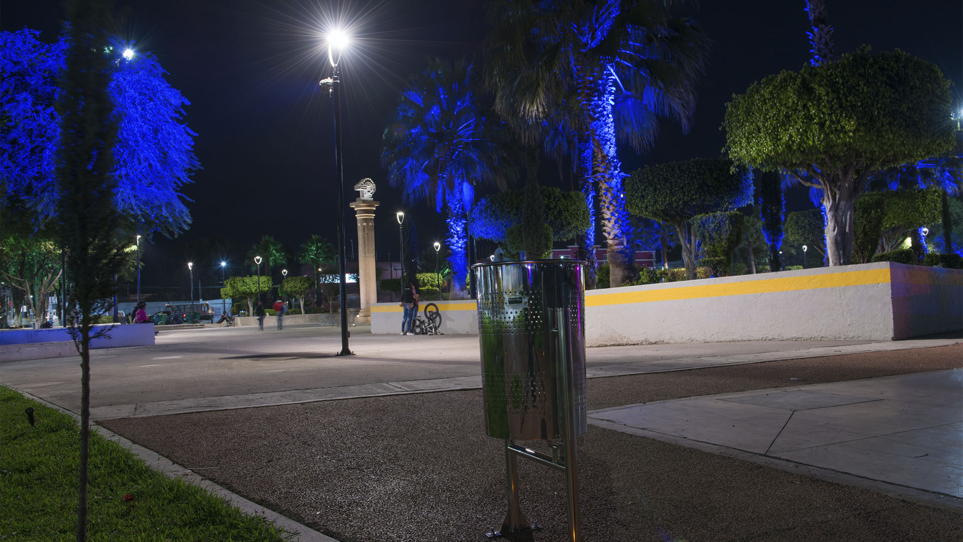 Iluminación ambiental Valle de Chalco