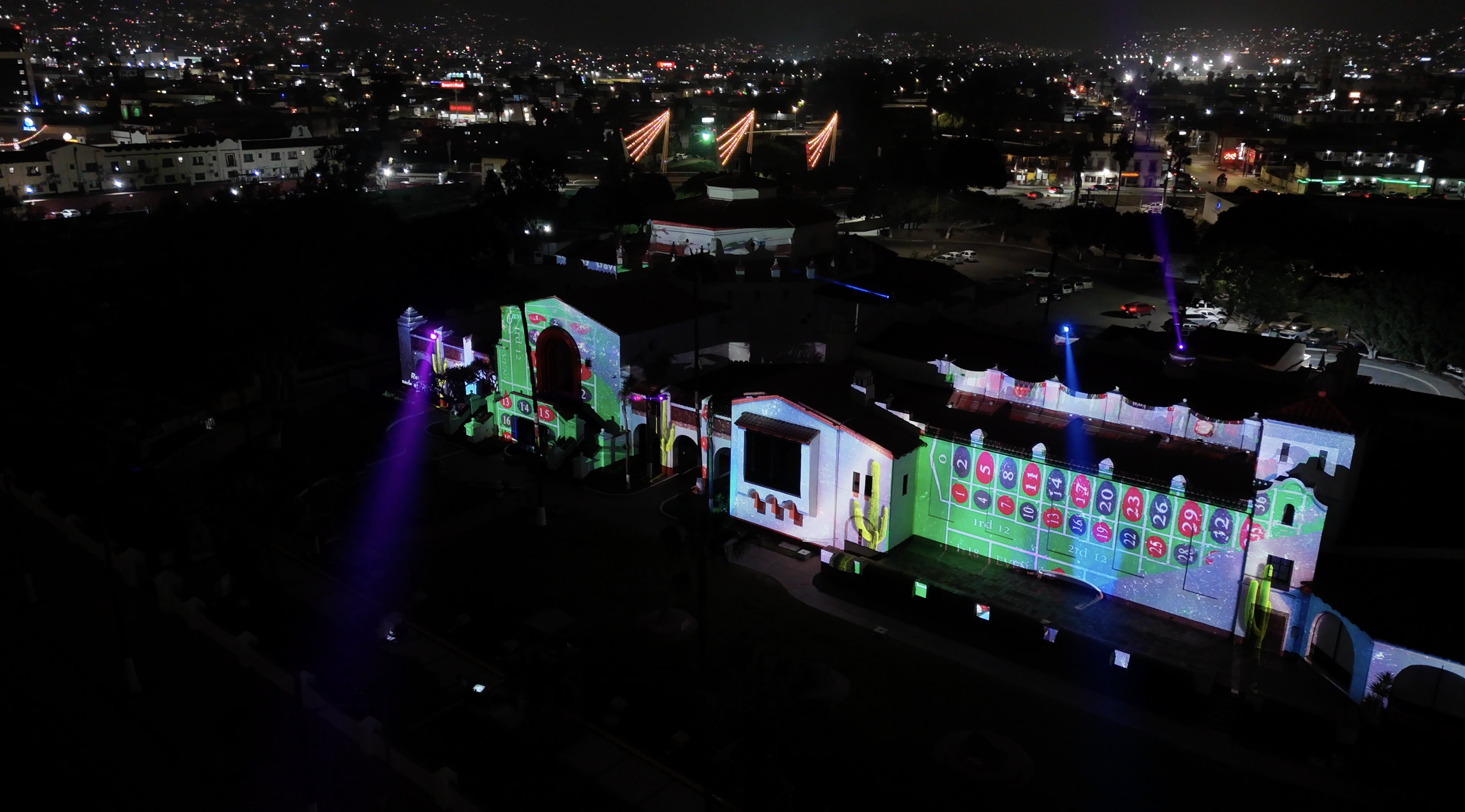 Videomapping Riviera de Ensenada Fundación