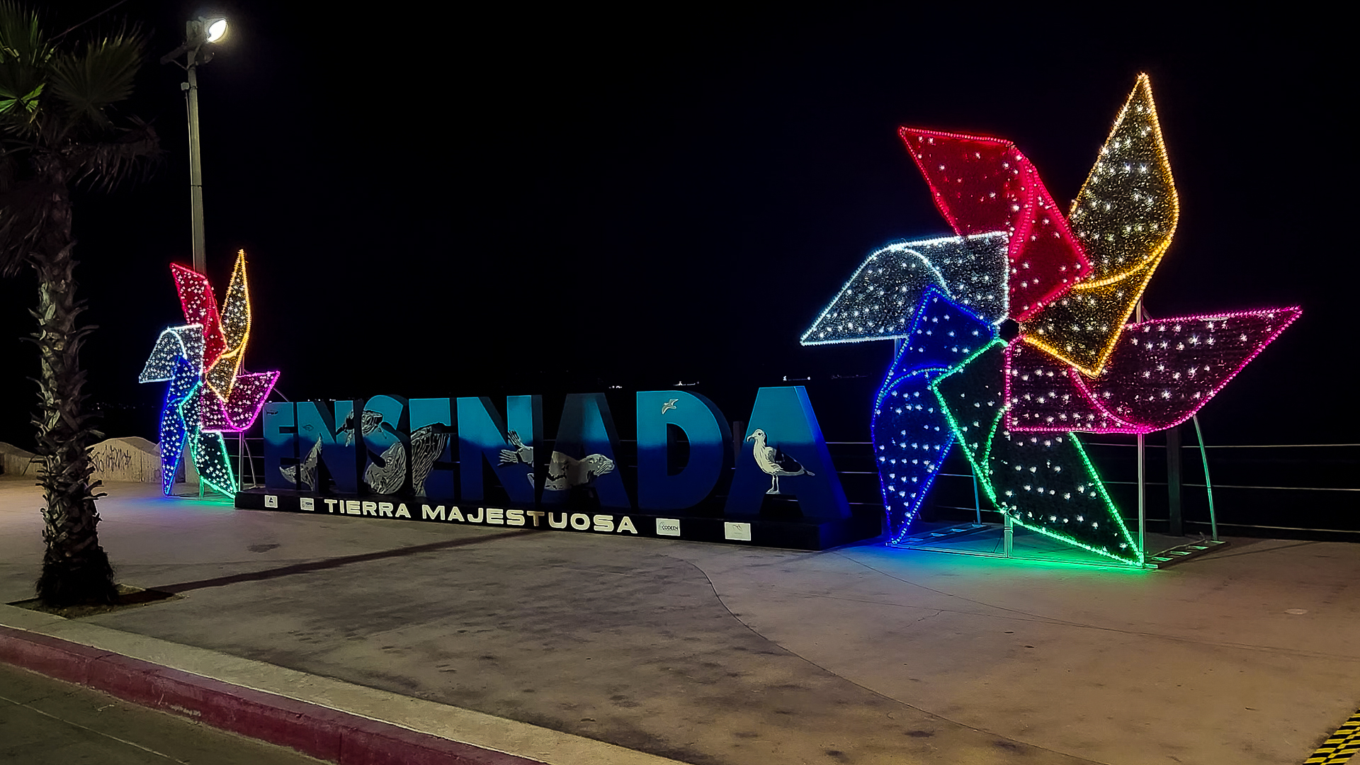 Adornos de Temporada de rehilete en Ensenada